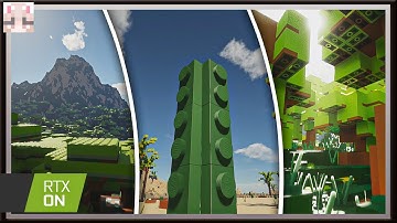 LEGOS IN MINECRAFT!!! Seus PTGI HRR 2.1 RTX + Minebricks V5