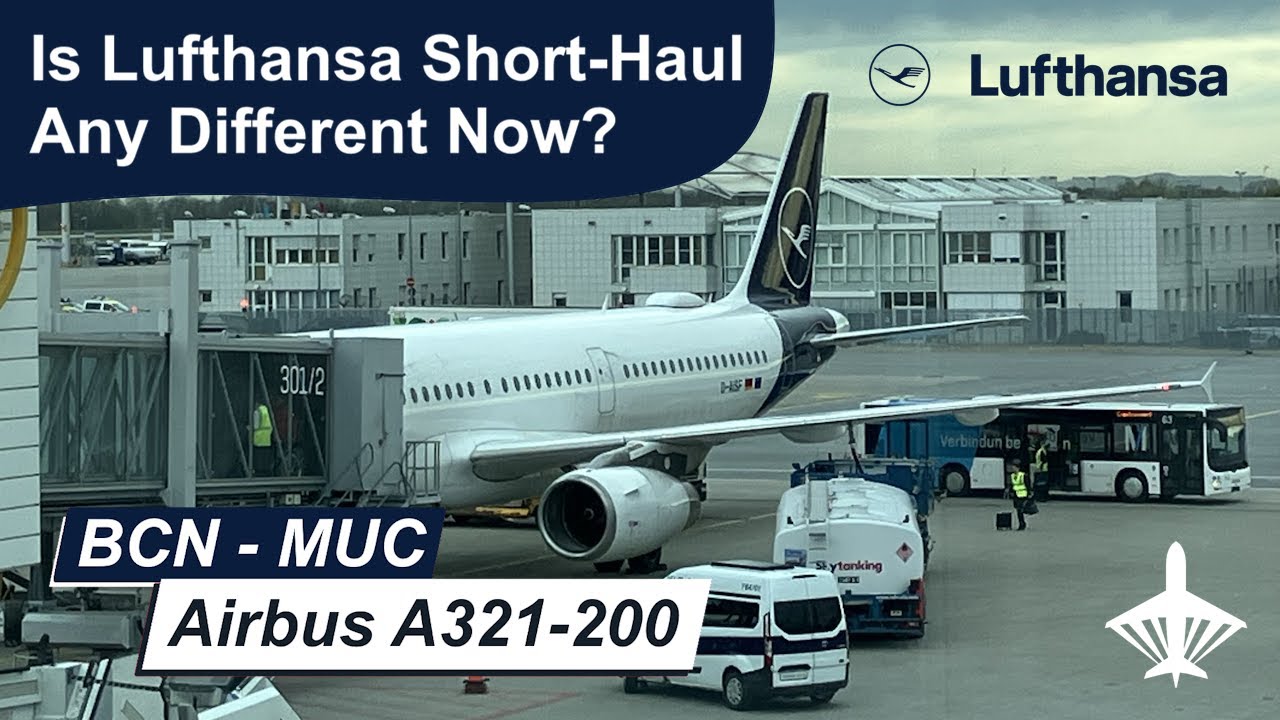 TRIP REPORT | Lufthansa LH1819 | Barcelona - Munich | Airbus A321-200 | D-AISF | Economy
