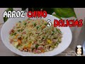 Arroz Chino Tres Delicias con Arvejas ó Guisantes Precocidos 🍚 Receta 5 minutos ✅ Arroz 3 Delicias