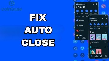 How To Fix And Solve Auto Close On Coinbase App | Final Solution