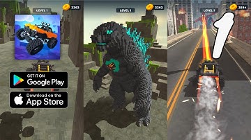 Monster Demolition - Giants 3D Gameplay Walkthrough Part 1 - Level 1 ~ 9 (Android, IOS)