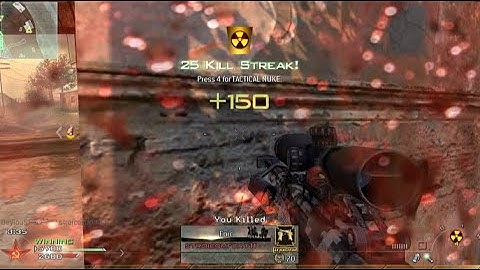 MW2 in 2025 - Flawless Nuke on Wasteland TDM using Barrett