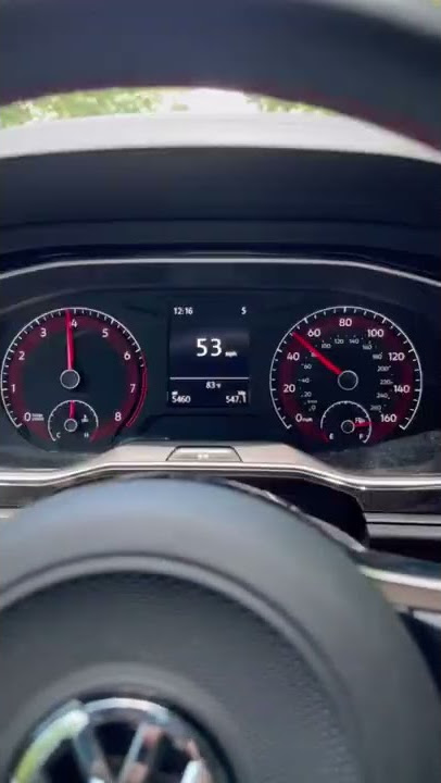 2021 VW GLI Tuned Acceleration from Roll