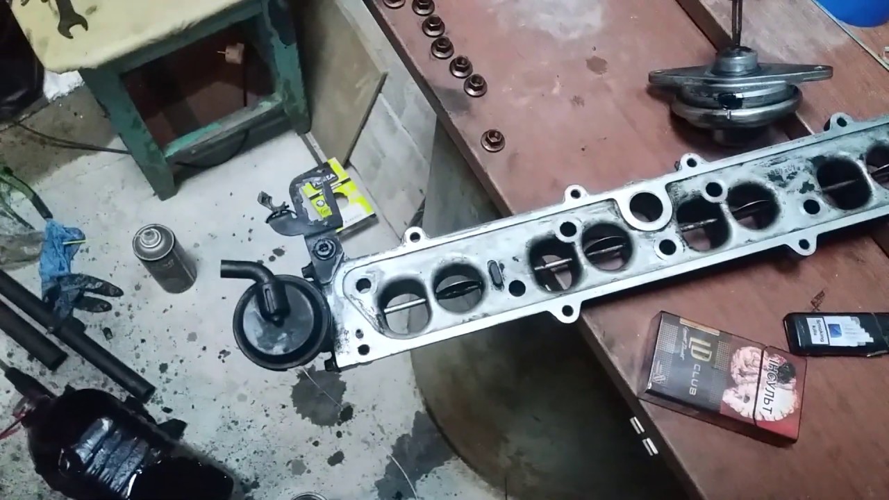 Чистка клапана vvti Чистка клапана vvti