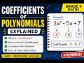 Coefficients of Polynomials | Grade 9 Maths #usa v2
