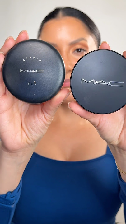 Old vs New MAC Cosmetics Studio Fix Powder Foundation #maccosmetics #powderfoundation