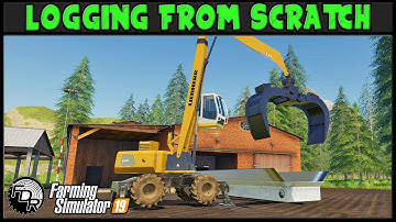 Making Way Too Much Money - Logging From Scratch 197 - Farming Simulator 2019 - FDR Logging