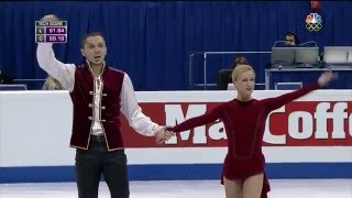 2016 Europeans - Volosozhar / Trankov FS NBC