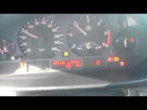 BMW 320d e46 расход топлива/consumption