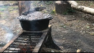 Campfire Cooking: a Dutch Oven Roast Chicken