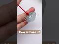 How to make it?#shorts #shortsfeed #diy #craft #diycrafts #handmade #howto #pendant #fashion #knot