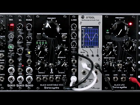 Erica Synths Black Wavetable VCO demo