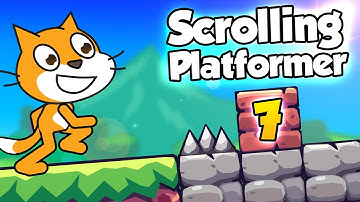 Making A SCROLLING PLATFORMER In Scratch - Part 7 - Portal