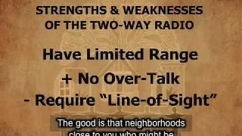 Introduction to Two-Way Radio Communication (English Subtitles)