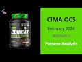 Cima operational case study ocs feb 2024 preseen analysis webinar 02 personal best