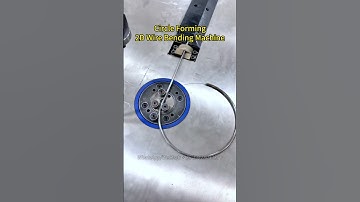 Circle Forming machine, 2mm-12mm 2D Wire Bending Machine