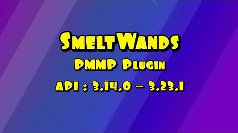 Minecraft | SmeltWand Plugin | PMMP Review