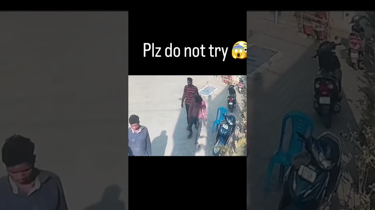 ⁣Plz don't try 🙏 #accident #viral #dangerous #shorts