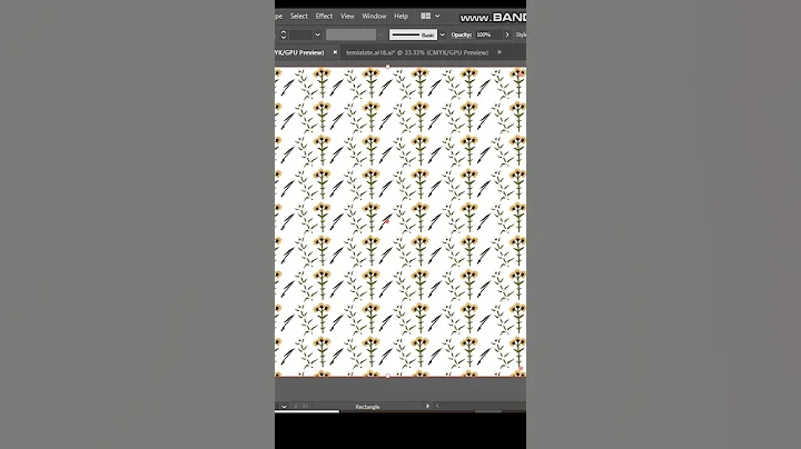 Flora Pattern Design | Adobe Illustrator 2025 | #floraart #pattern #designer