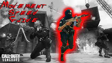 Call of Duty Vanguard Movement Guide (HOW TO MOVE THE FASTEST)