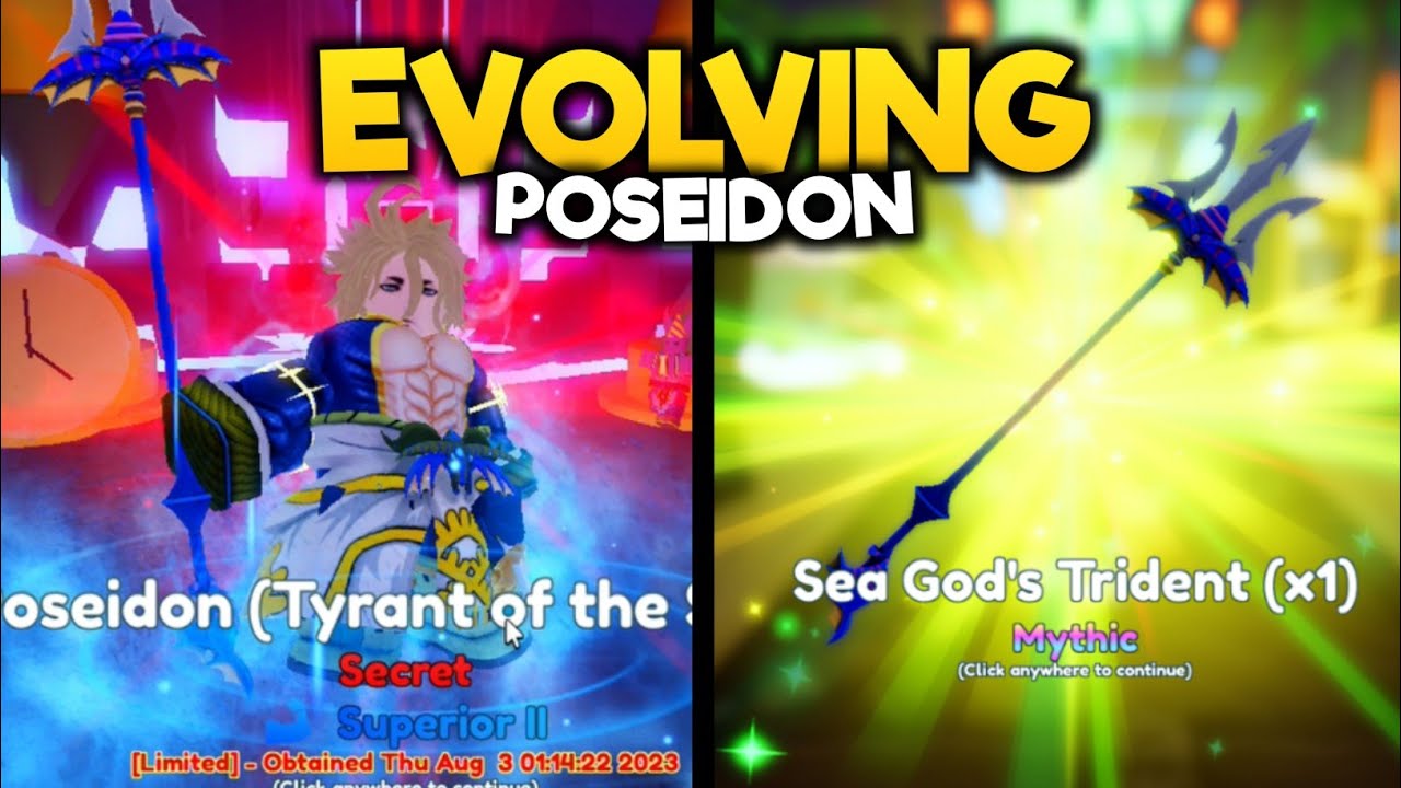 SSS Poseidon(Tyrant of the Seas)EVO Anime Adventures AA