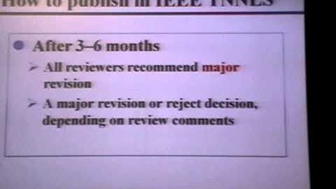 IEEE CIS "How to publish your research": Derong Liu