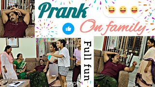 prank on family||family pranks||entertainment