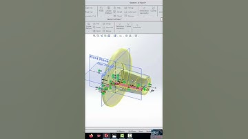 flange ko kase banae😜 solid work software me? #solidworks #autocad #shorts #tranding #today
