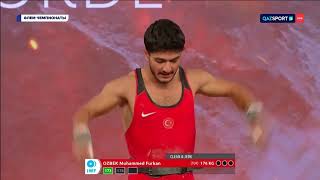картинка: #штанга вк 65 кг М, толчок. Чемпионат Мира по тяжёлой атлетике. Норвегия 04.10.25 г.
