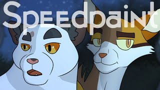 Deny the Stars - Blackstar and Sol (Warrior Cats Speedpaint Request)