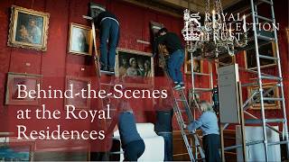 Behind-the-scenes at Buckingham Palace and Windsor Castle: How do you move a masterpiece?