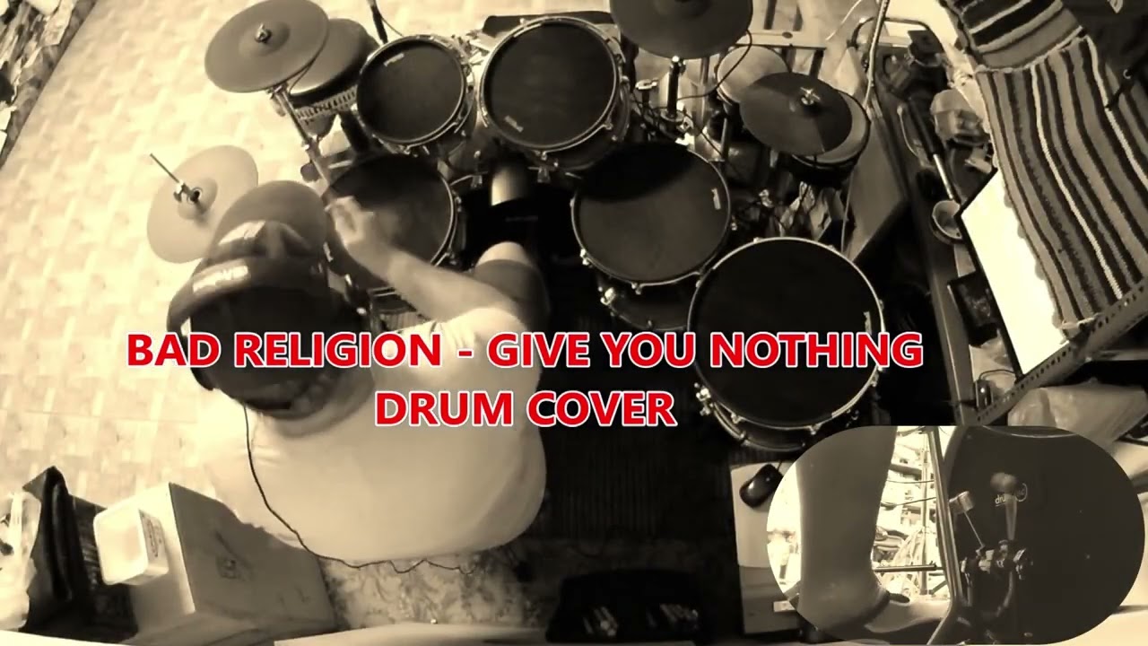 BAD RELIGION | BEST FOR YOU /GIVE YOU NOTHING | DRUM COVERS             