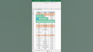 Arrête de supprimer les doublons à la main dans Excel ❗ | Astuce Excel