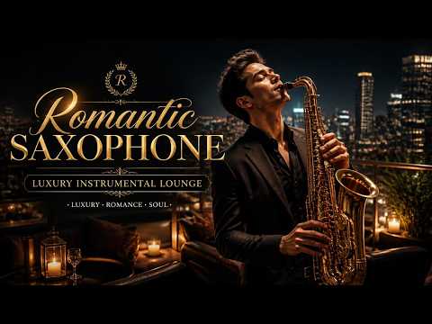 Romantic Saxophone Under the City Lights 🌙 Smooth Jazz That Feels Like Falling in Love