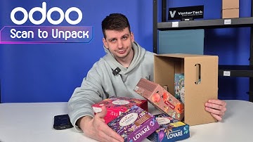 Odoo Unpack Packages in One Scan | Ventor Barcode Operations Tutorial