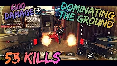 COD Mobile 10 Vs 10 Domination Match || COD Rust Gameplay