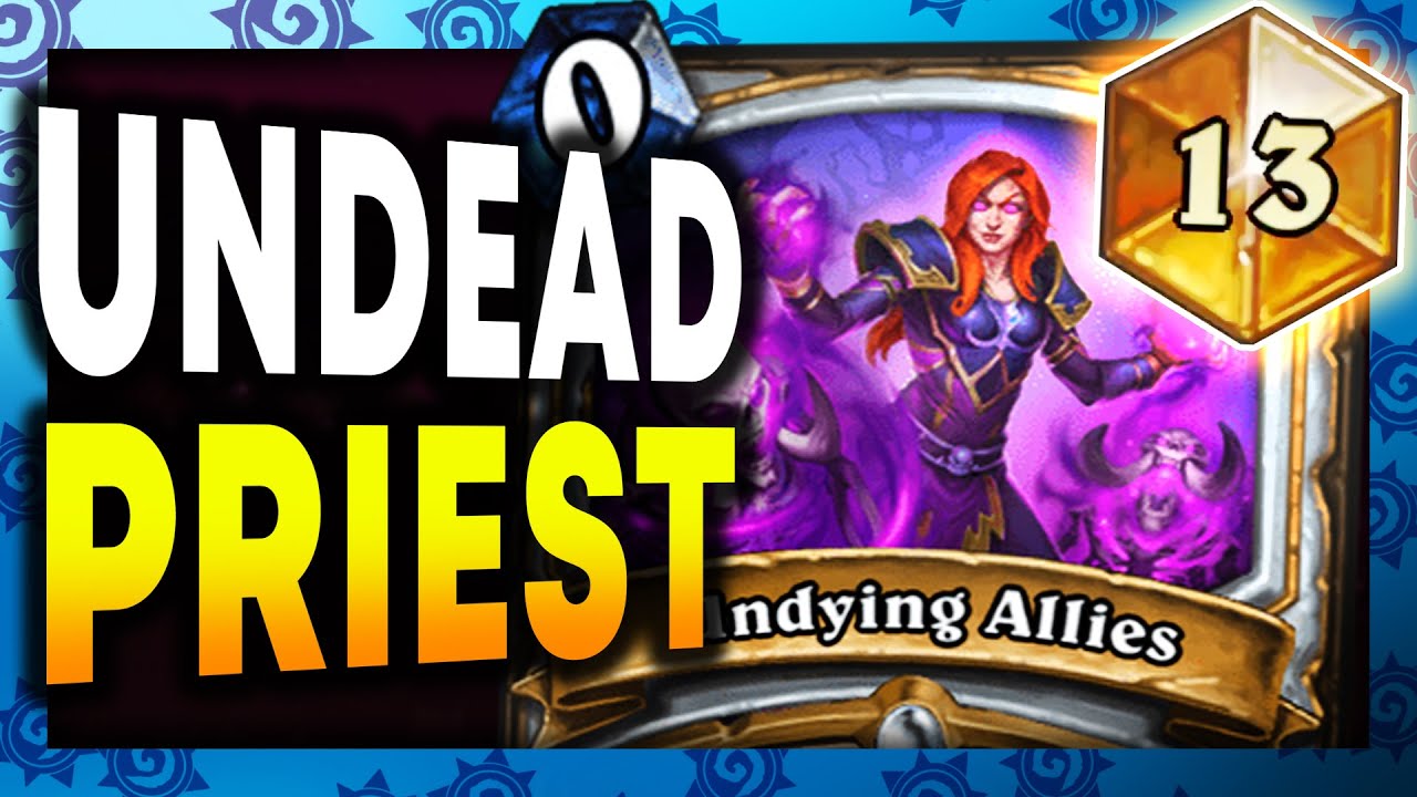 Undead Priest Stream - March of the Lichking - Hearthstone
