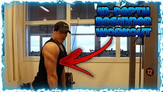 Beginner Push Workout To Build Muscle - (Chest Shoulders Triceps)