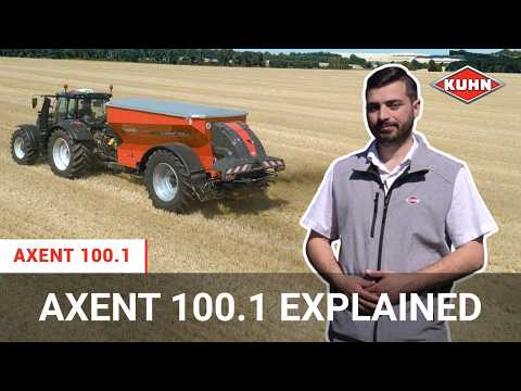 AXENT 100.1 Fertiliser Spreader | Real Field Footage & Expert Explanation