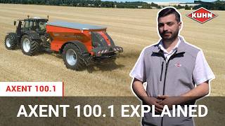 Axent 1001 Fertiliser Spreader  Real Field Footage U0026 Expert Explanation