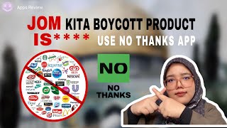 Aplikasi "NO THANK YOU" untuk menghindari produk Is**** screenshot 3