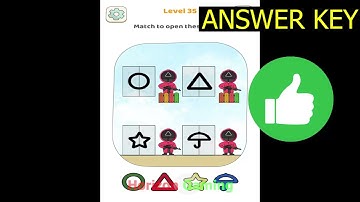 Tricky Brain Story Dop Puzzle LEVEL 35 Match to open these doors - New Update Gameplay Walkthrough