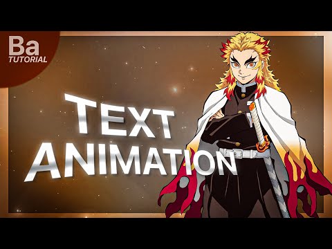 Text Animation 1 | Blurrr App Tutorial Android/IOS