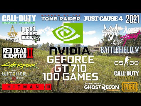 GeForce GT 710 In 2021 - Test In 100 Games