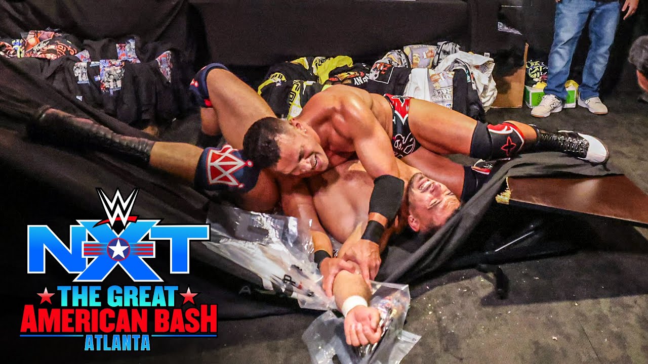 Ethan Page vs. Ricky Saints | North American Title Match: Great American Bash 2025 highlights