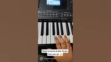 This Is How Arabic Scale Sounds Like 