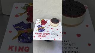 Romantic Birthday cake for lover  #roycakeart #cake #shorts #viral #tranding #love