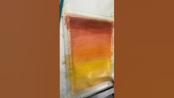 Pochoir Technique Demonstration