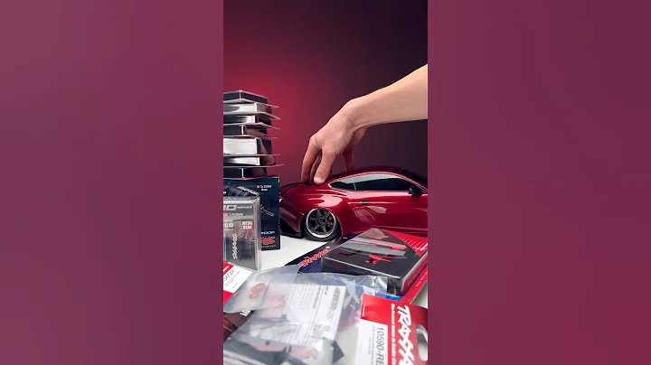 Traxxas made underbody LED light kit and aluminium parts for the 4TecDrift chassis upgrade! 🤩