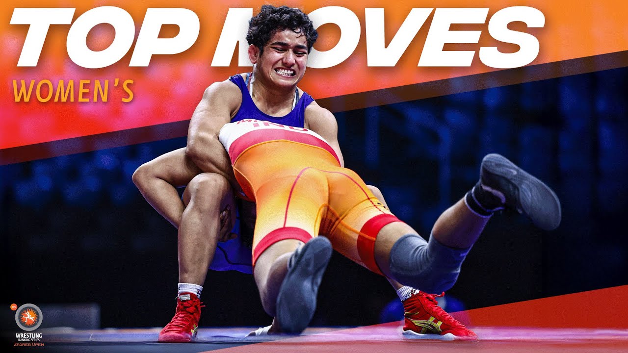 Seven minutes of the craziest women's wrestling action from the Zagreb Open